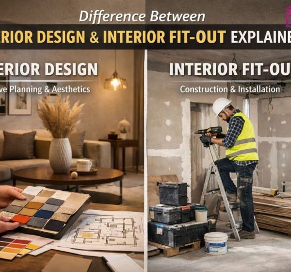 Difference Between Interior Design and Interior Fit-Out Explained