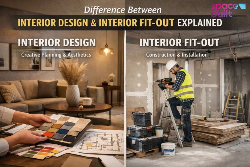 Difference Between Interior Design and Interior Fit-Out Explained