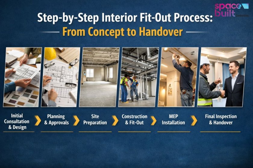 Step-by-Step Interior Fit-Out Process: From Concept to Handover
