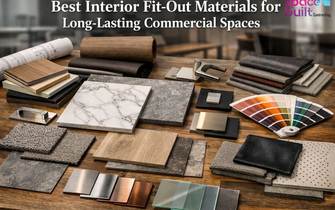 Best Interior Fit-Out Materials for Long-Lasting Commercial Spaces