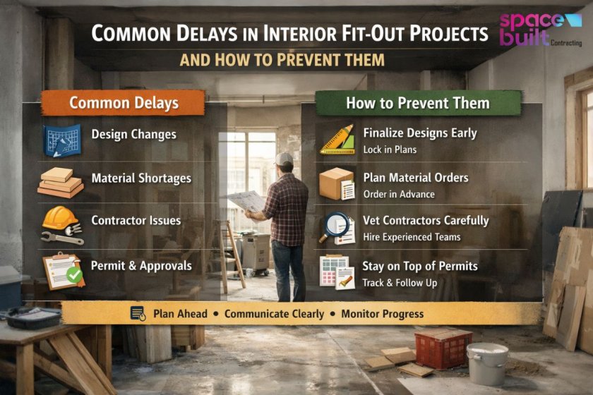 Common Delays in Interior Fit-Out Projects and How to Prevent Them