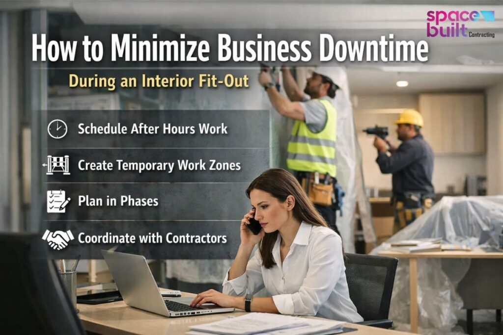 How to Minimize Business Downtime During an Interior Fit-Out