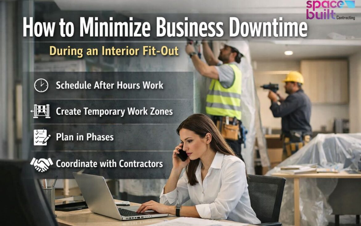 How to Minimize Business Downtime During an Interior Fit-Out
