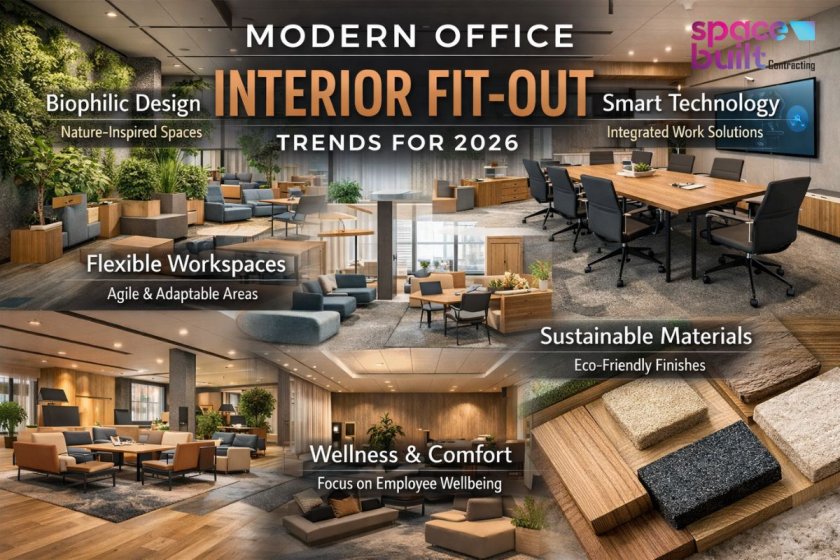 Modern Office Interior Fit-Out Trends for 2026