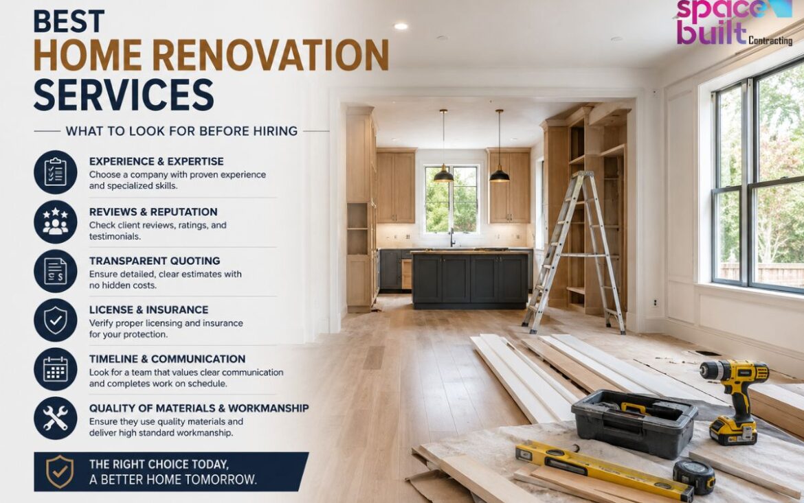 Best Home Renovation Services: What to Look for Before Hiring