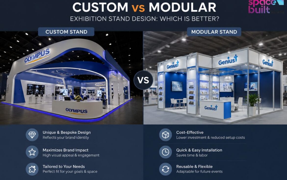 Custom vs Modular Exhibition Stand Design: Which Is Better