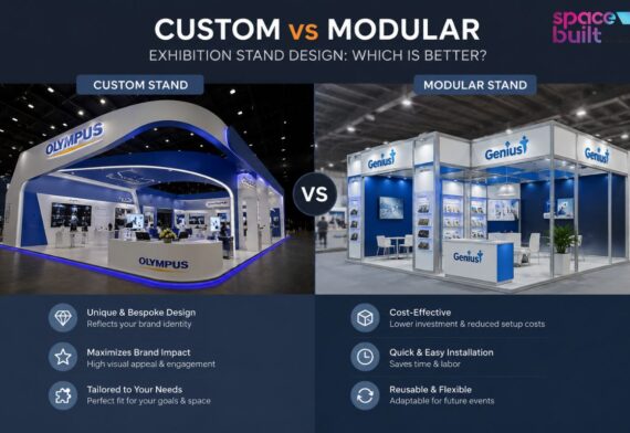 Custom vs Modular Exhibition Stand Design: Which Is Better?