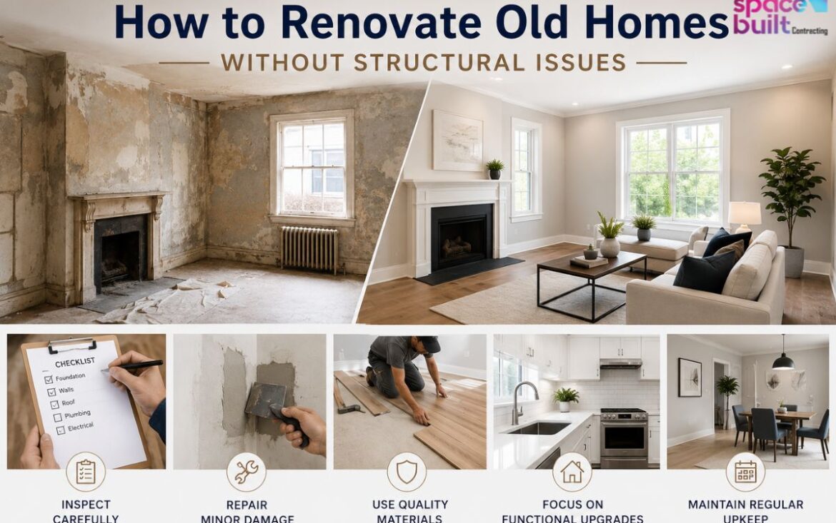 How to Renovate Old Homes Without Structural Issues