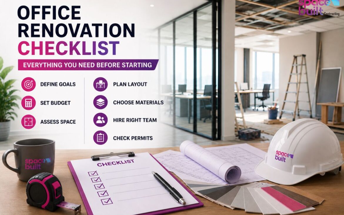 Office Renovation Checklist: Everything You Need Before Starting
