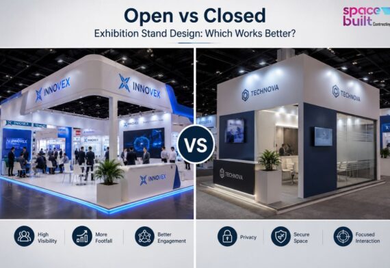 Open vs Closed Exhibition Stand Design: Which Works Better