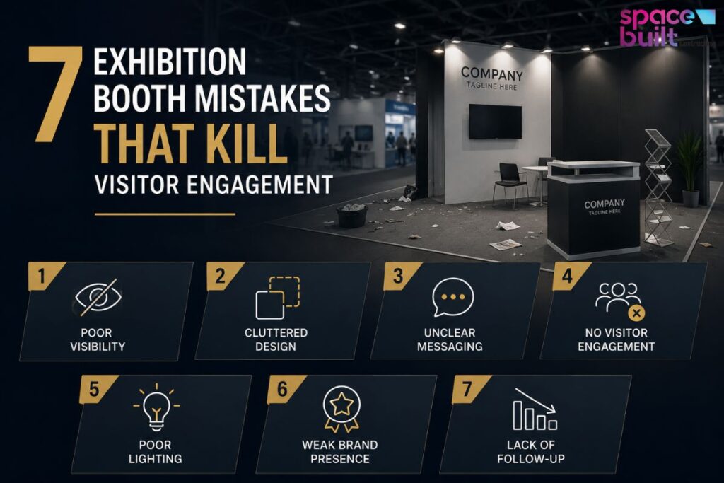 7 Exhibition Booth Mistakes That Kill Visitor Engagement