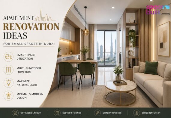 Apartment Renovation Ideas for Small Spaces in Dubai