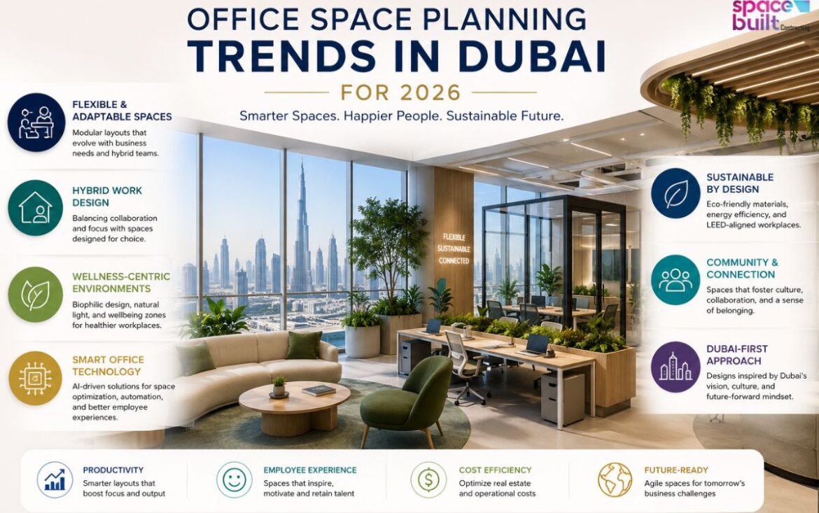 Office Space Planning Trends in Dubai for 2026