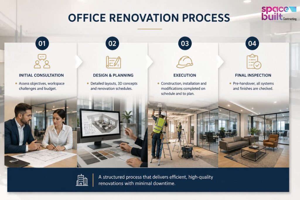 Office renovation process
