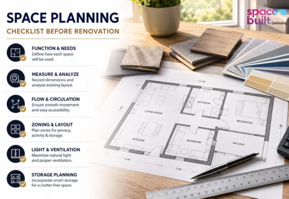 Space Planning Checklist Before Starting a Renovation