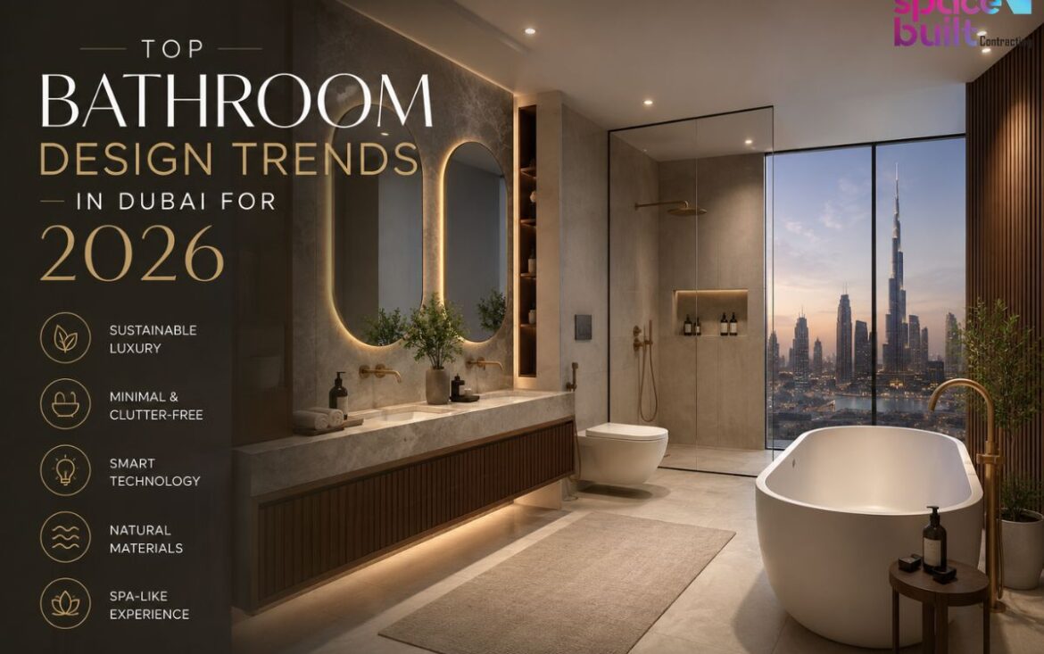 Top Bathroom Design Trends in Dubai for 2026