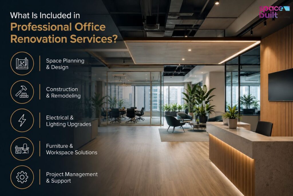 What Is Included in Professional Office Renovation Services