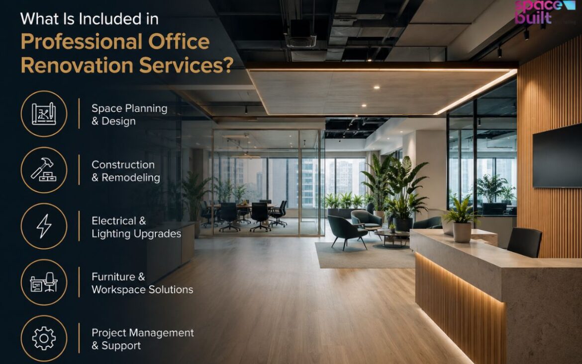 What Is Included in Professional Office Renovation Services