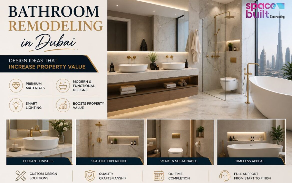 Bathroom Remodeling in Dubai: Design Ideas That Increase Property Value