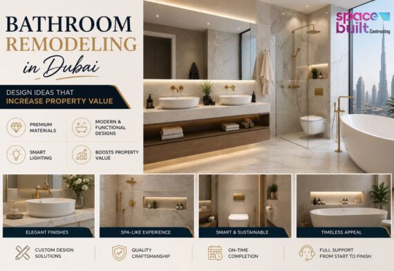 Bathroom Remodeling in Dubai: Design Ideas That Increase Property Value