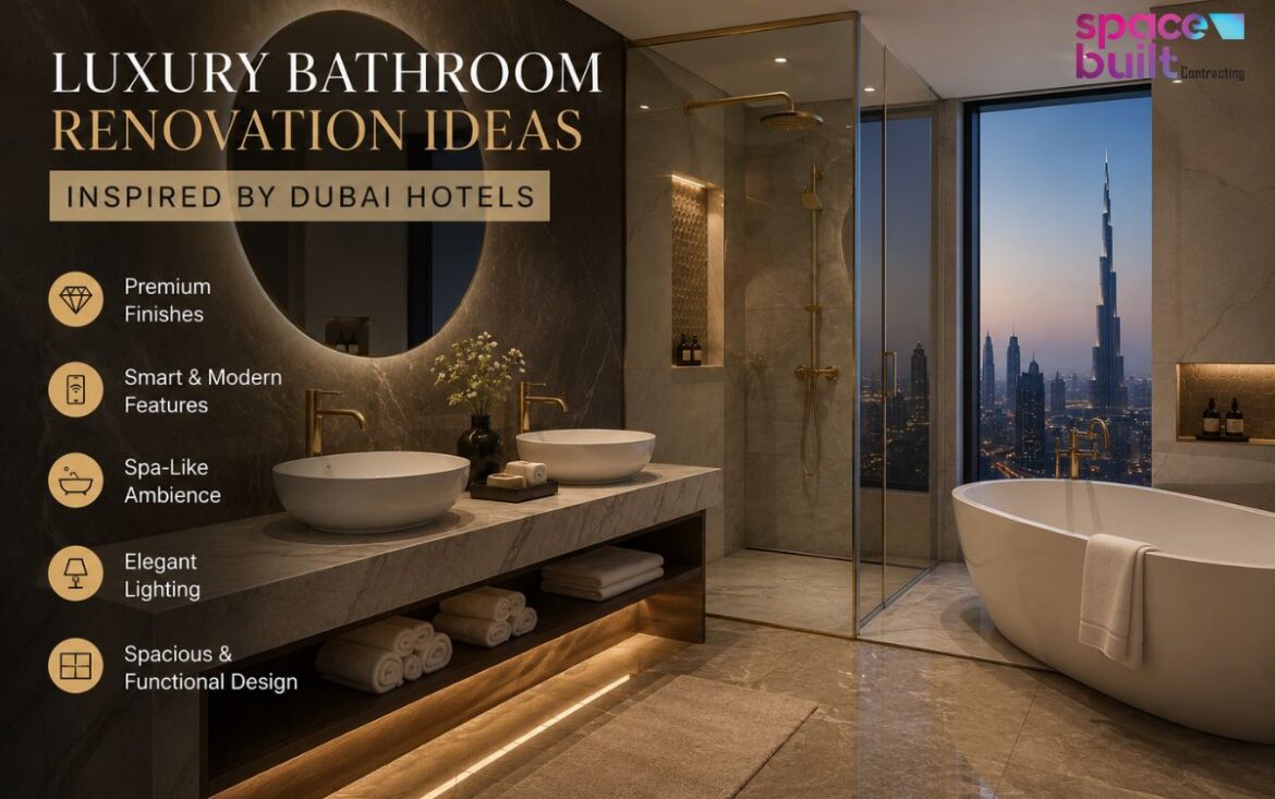 Luxury Bathroom Renovation Ideas Inspired by Dubai Hotels