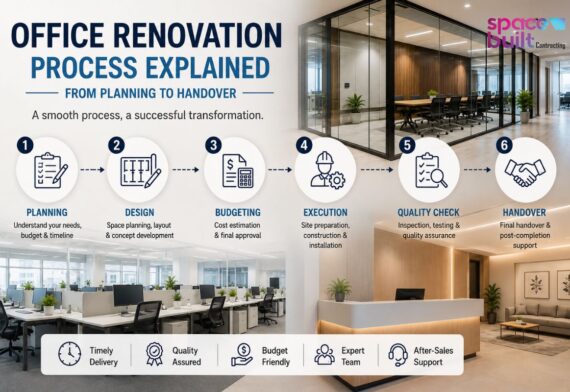 Office Renovation Process Explained: From Planning to Handover