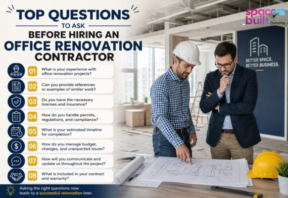 Top Questions to Ask Before Hiring an Office Renovation Contractor