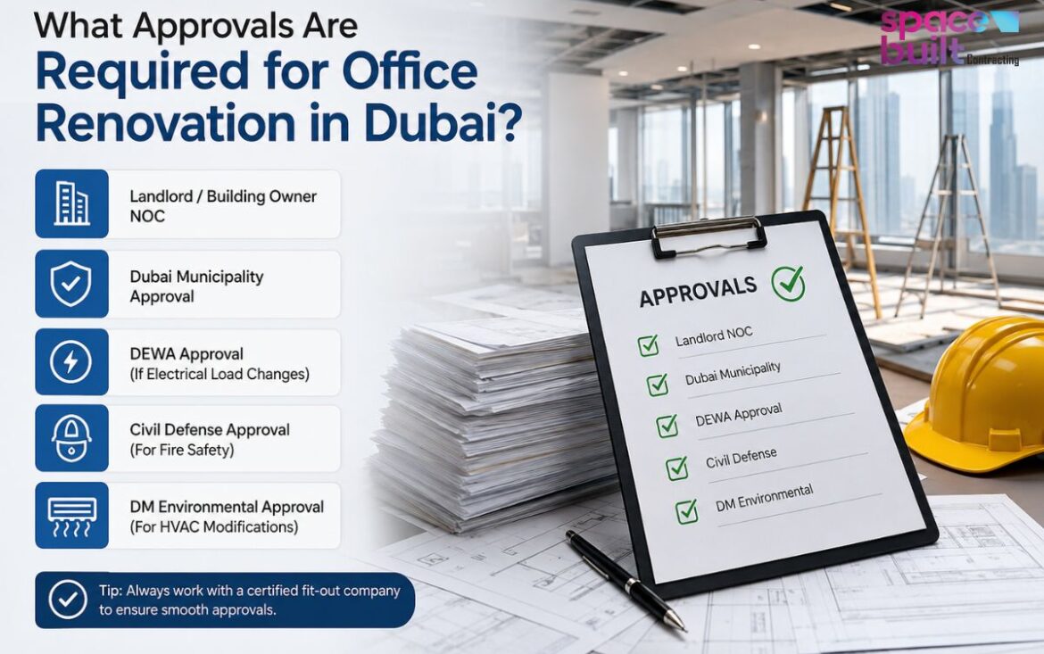 What Approvals Are Required for Office Renovation in Dubai