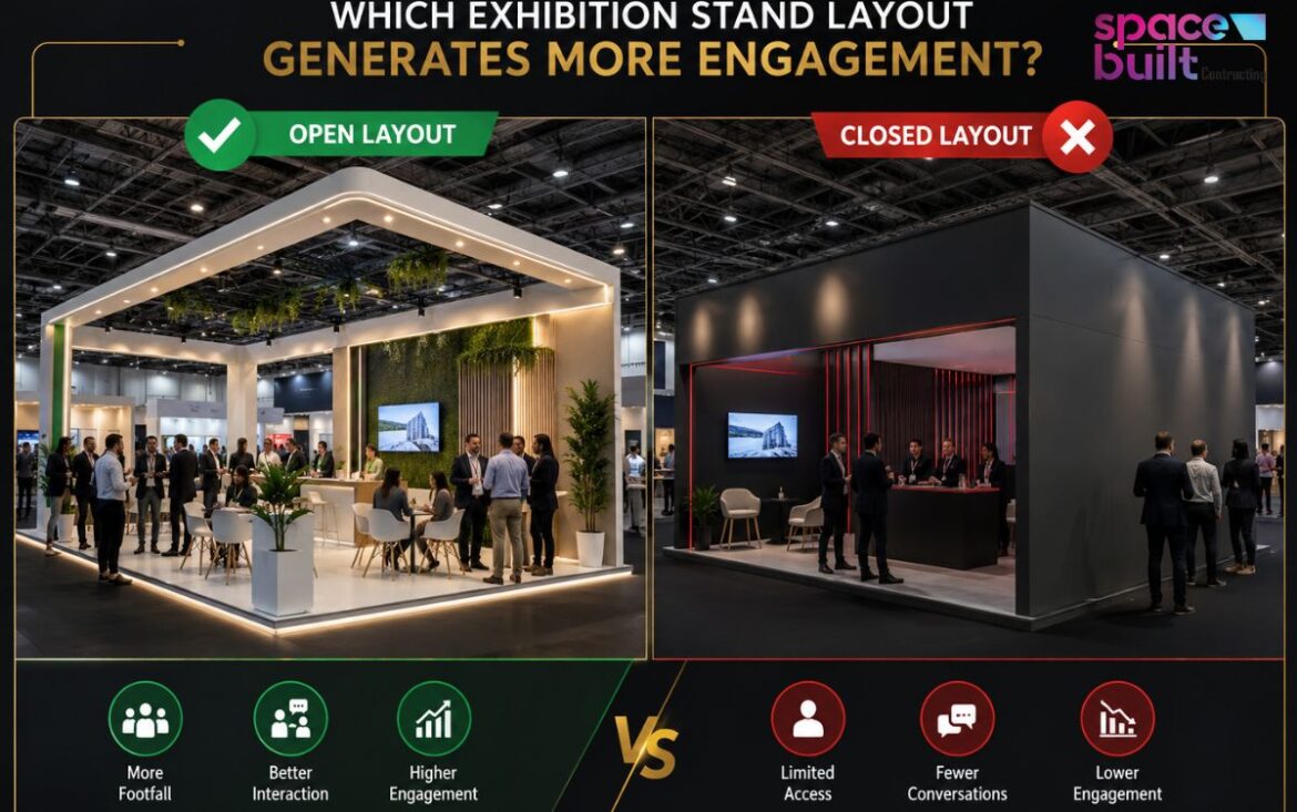Which Exhibition Stand Layout Generates More Engagement?