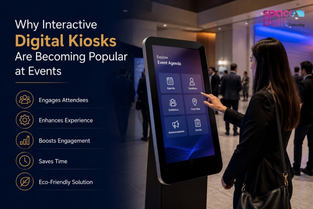 Why Interactive Digital Kiosks Are Becoming Popular at Events