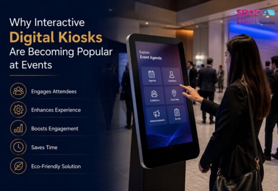 Why Interactive Digital Kiosks Are Becoming Popular at Events