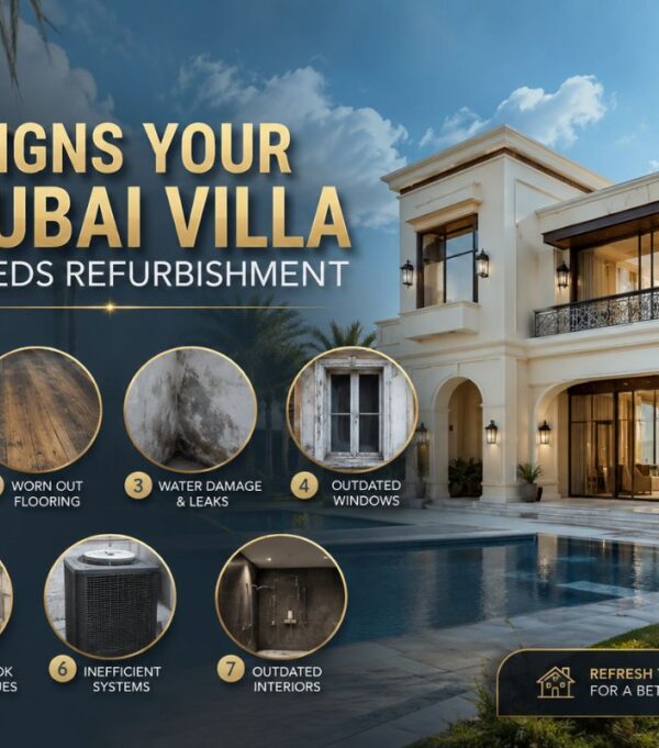 7 Signs Your Dubai Villa Needs Refurbishment