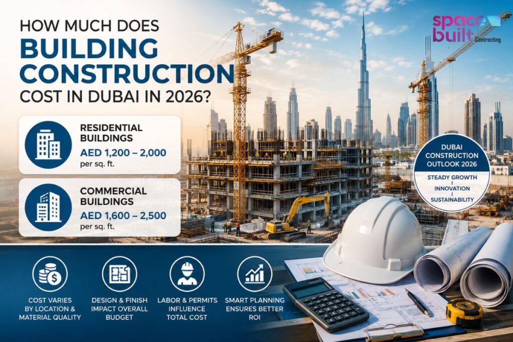 How Much Does Building Construction Cost in Dubai in 2026?