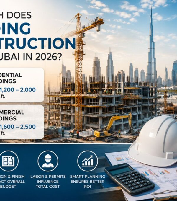 How Much Does Building Construction Cost in Dubai in 2026?
