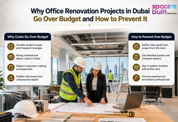 Why Office Renovation Projects in Dubai Go Over Budget and How to Prevent It