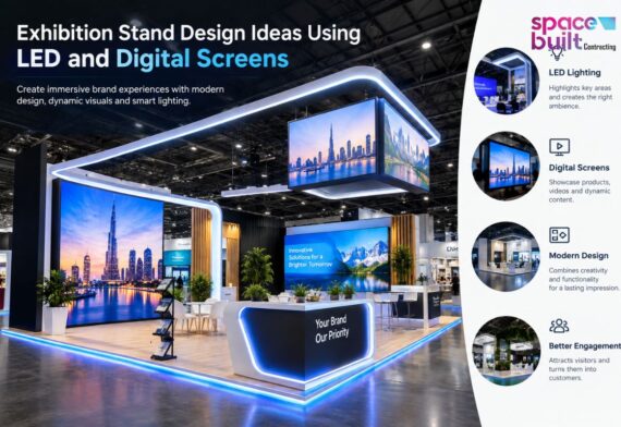 Exhibition Stand Design Ideas Using LED and Digital Screens