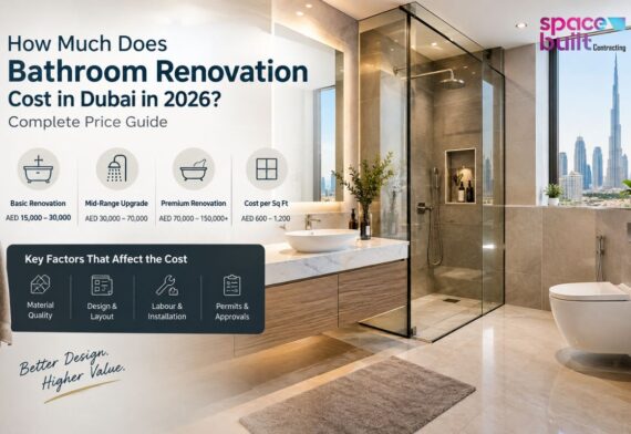 How Much Does Bathroom Renovation Cost in Dubai in 2026?