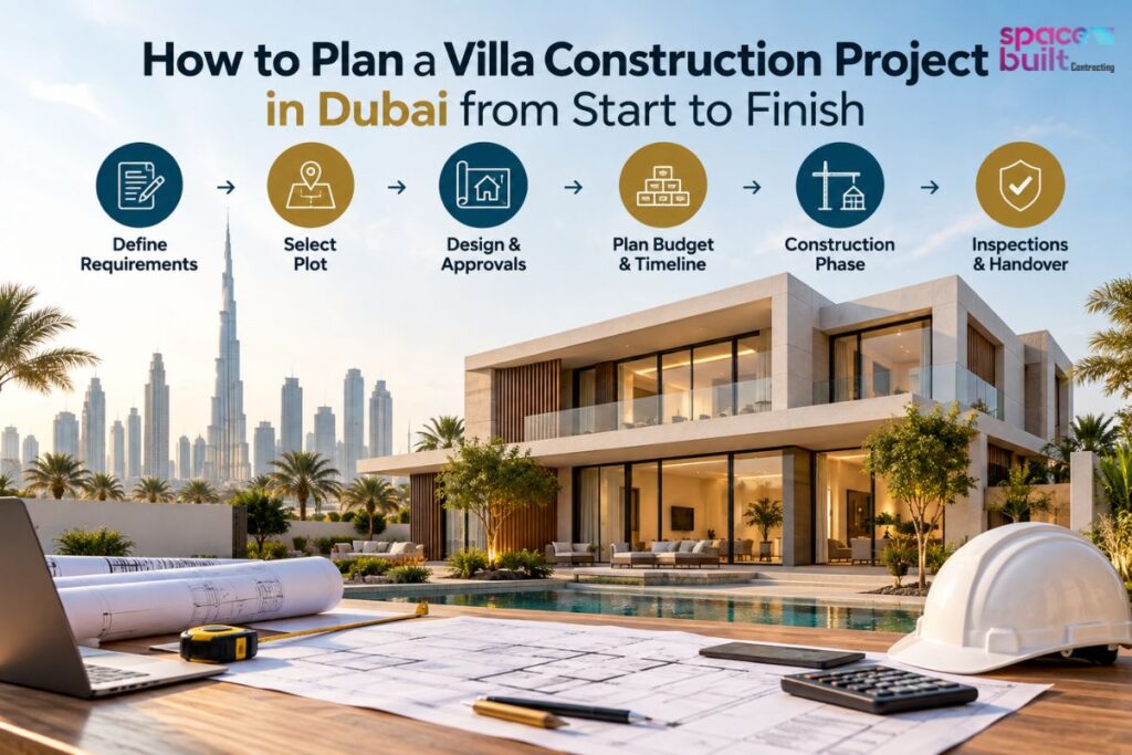 How to Plan a Villa Construction Project in Dubai from Start to Finish