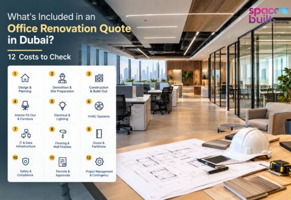 What Is Included in an Office Renovation Quote in Dubai? 12 Costs to Check