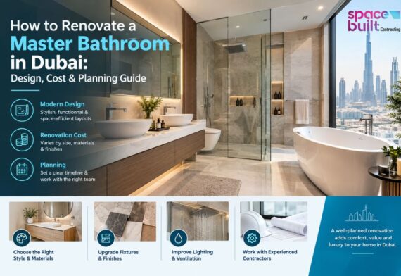 How to Renovate a Master Bathroom in Dubai: Design, Cost & Planning Guide