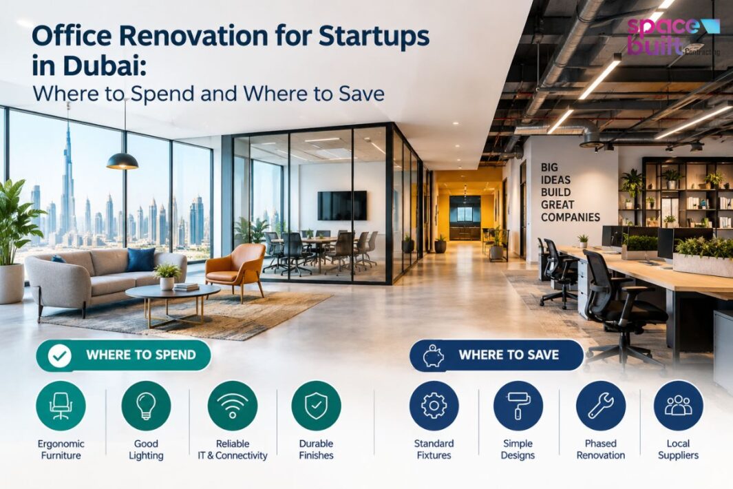 Office Renovation for Startups in Dubai