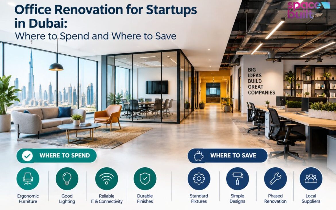 Office Renovation for Startups in Dubai