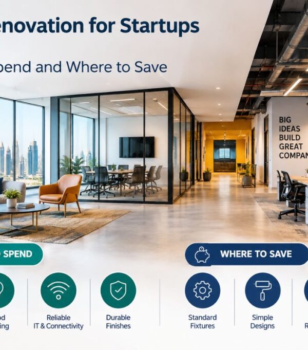 Office Renovation for Startups in Dubai
