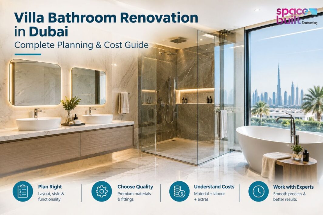 Villa Bathroom Renovation in Dubai: Complete Planning & Cost Guide