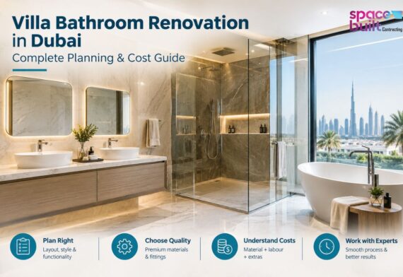 Villa Bathroom Renovation in Dubai: Complete Planning & Cost Guide