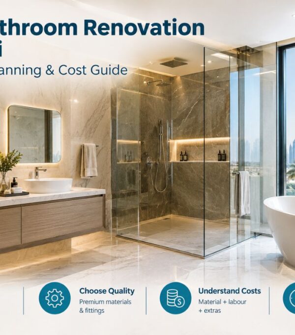 Villa Bathroom Renovation in Dubai: Complete Planning & Cost Guide